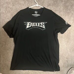 Philadelphia Eagles 47 Brand Black T-Shirt Size XL